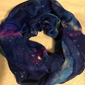 Galaxy infinity scarf